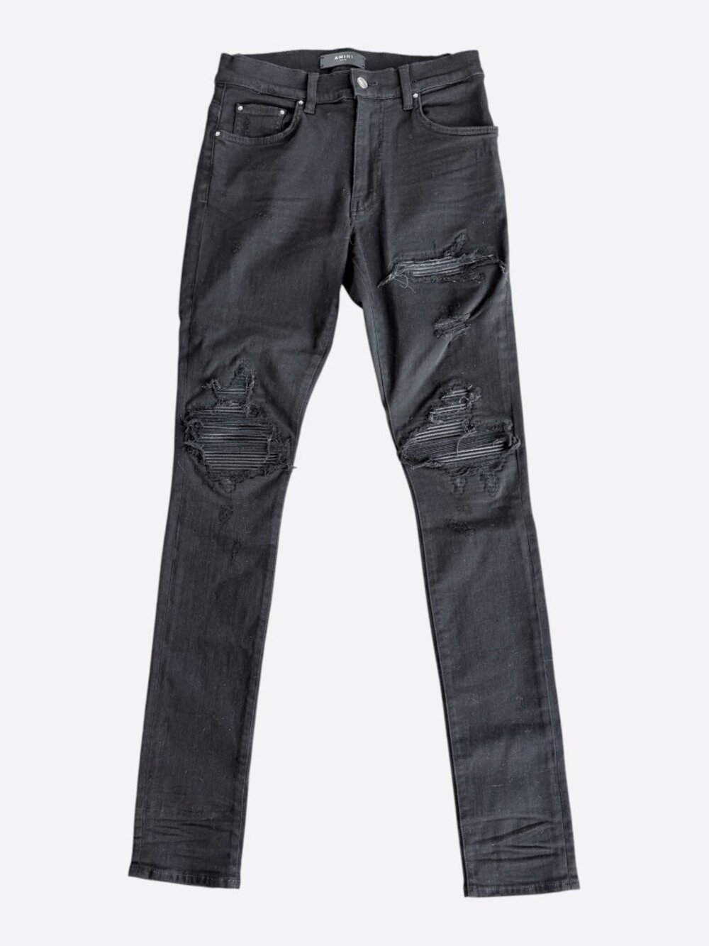 Amiri Black Patch MX1 Jeans